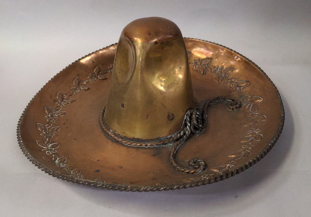 COPPER AND BRASS SOMBRERO