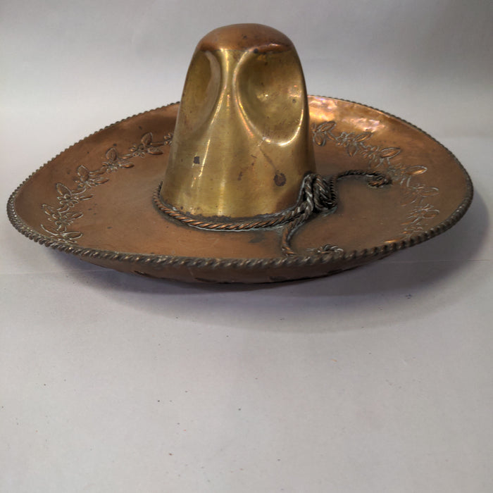 COPPER AND BRASS SOMBRERO