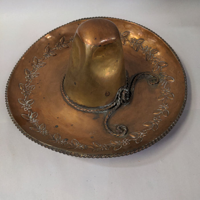 COPPER AND BRASS SOMBRERO