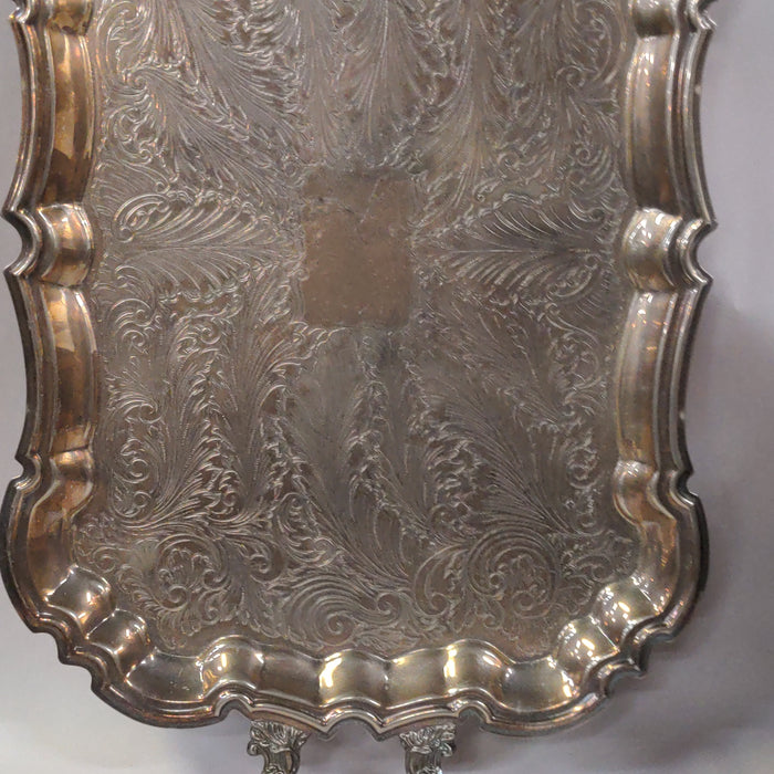 LARGE SILVER PLATE TRAY