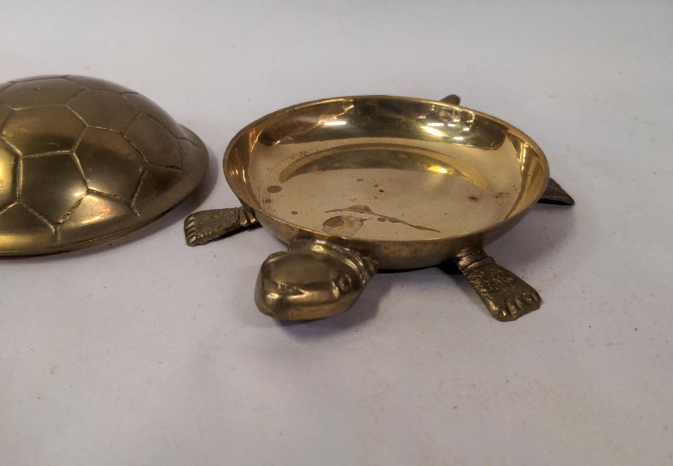 BRASS TURTLE BOX