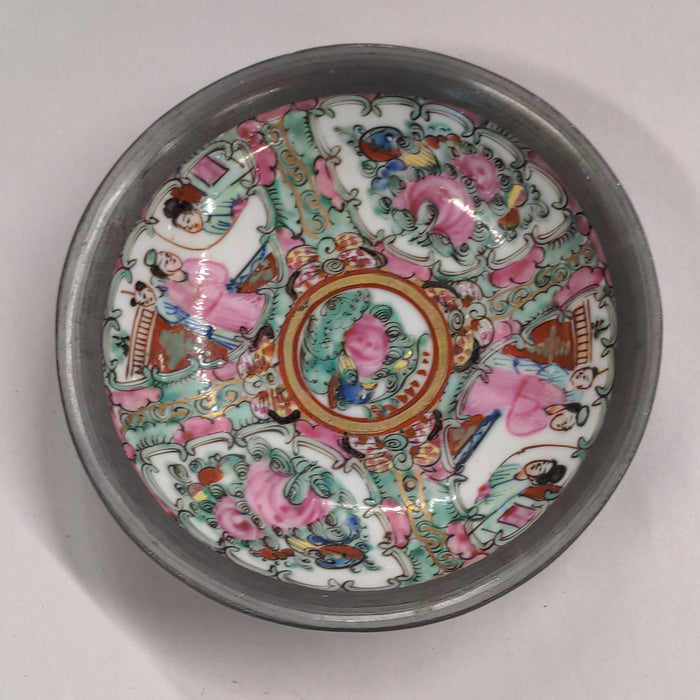 SMALL MADE IN HONG KONG BOWL IN PEWTER CASING