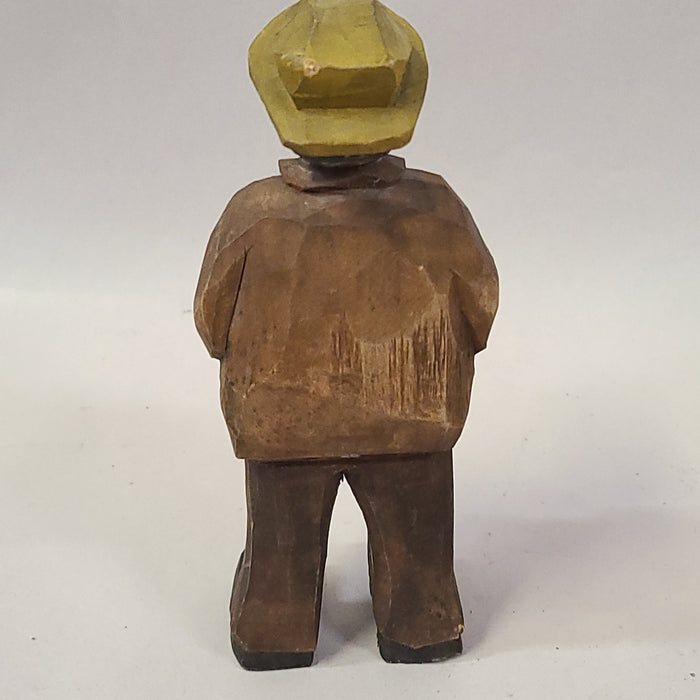 SMALL CARVED WOODEN MAN