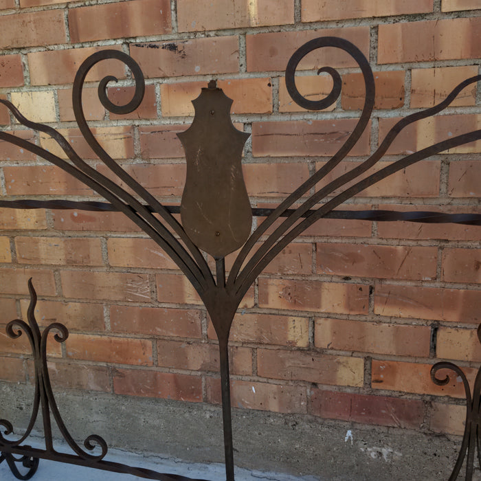 HANDWROUGHT IRON SCREEN