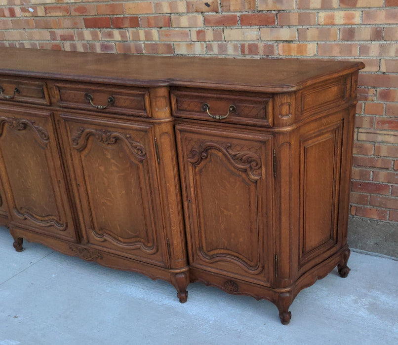 LOUIS XV OAK SIDEBOARD