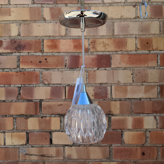 SMALL HANGING GLASS LAMP