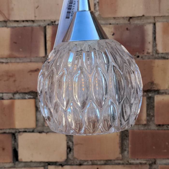 SMALL HANGING GLASS LAMP