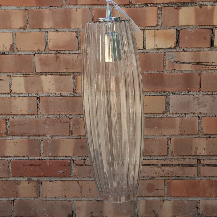 CLEAR GLASS  HANGING LAMP