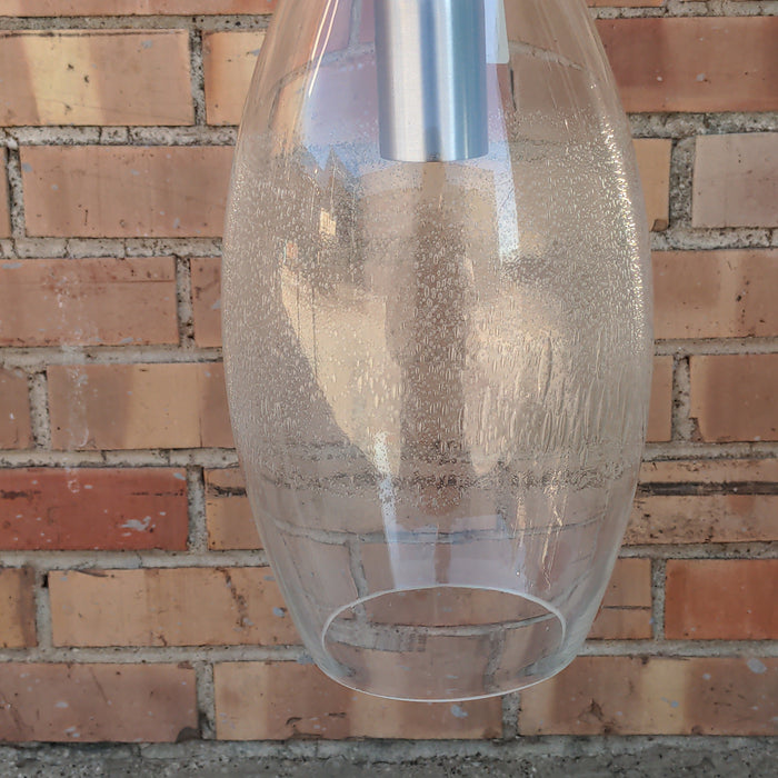 ETCHED GLASS HANGING LAMP