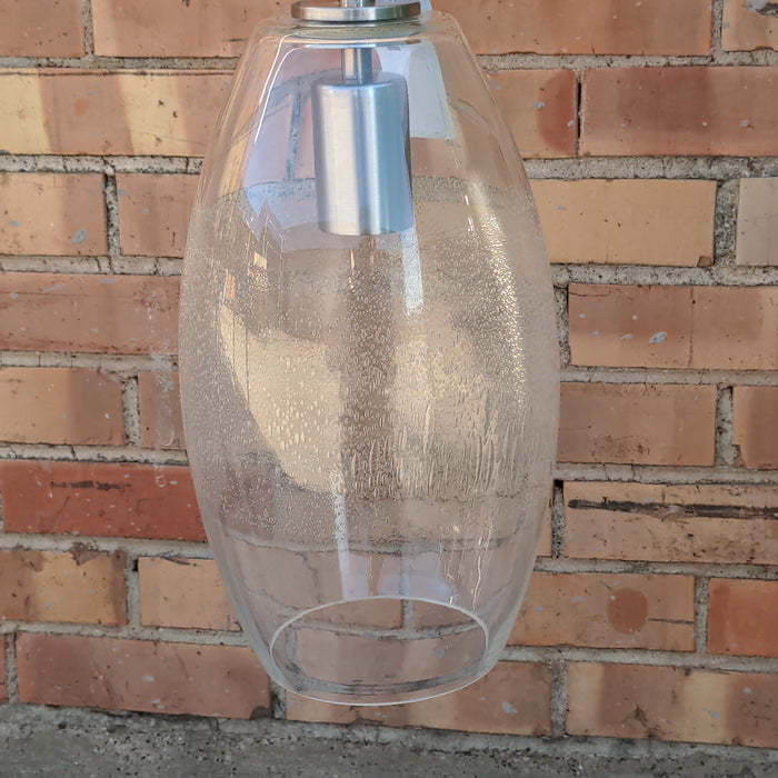 ETCHED GLASS HANGING LAMP