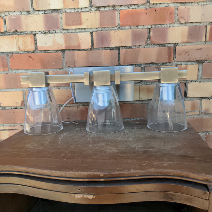 THREE LIGHT NICKEL AND GOLD BOSCO'S