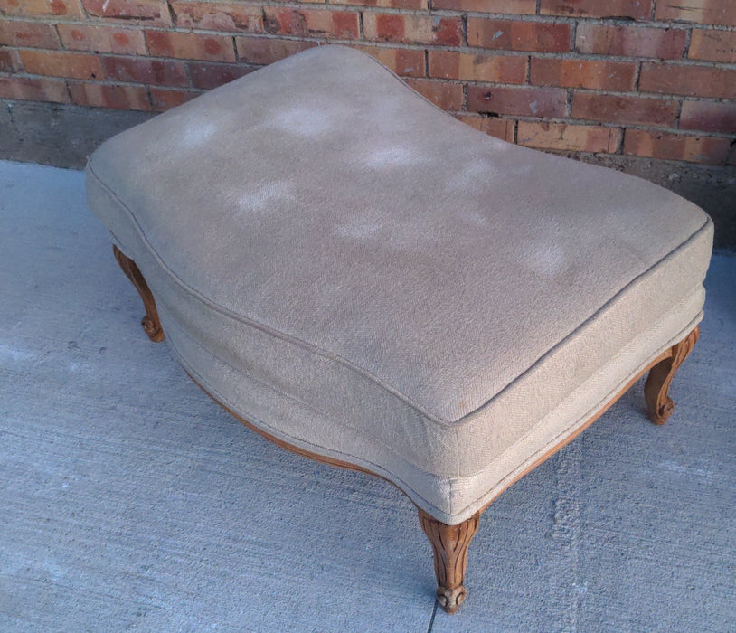 LOUIS XV OTTOMAN AS FOUND