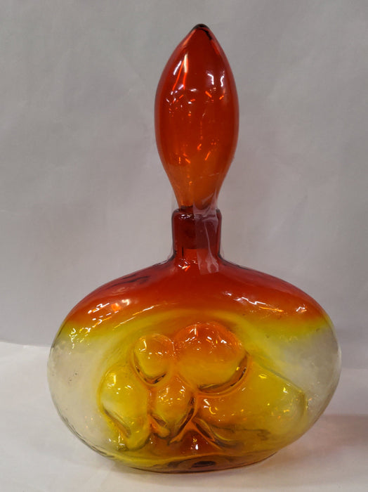BLENKO GLASS AMBERINA DECANTER
