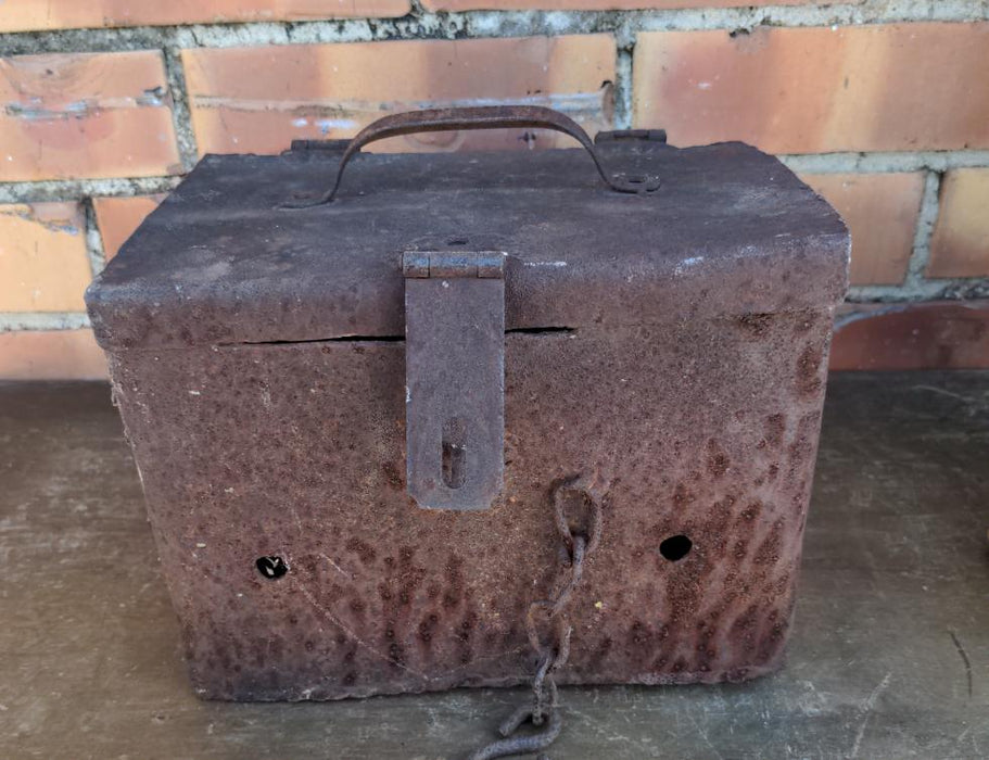 HANDMADE METAL STRONG BOX