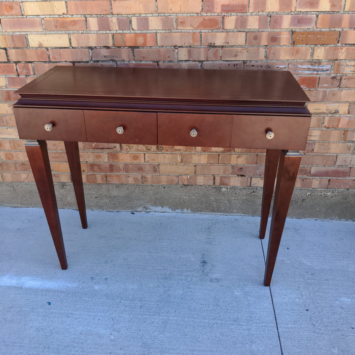 MODERN CONSOLE TABLE WITH AS FOUND TOP