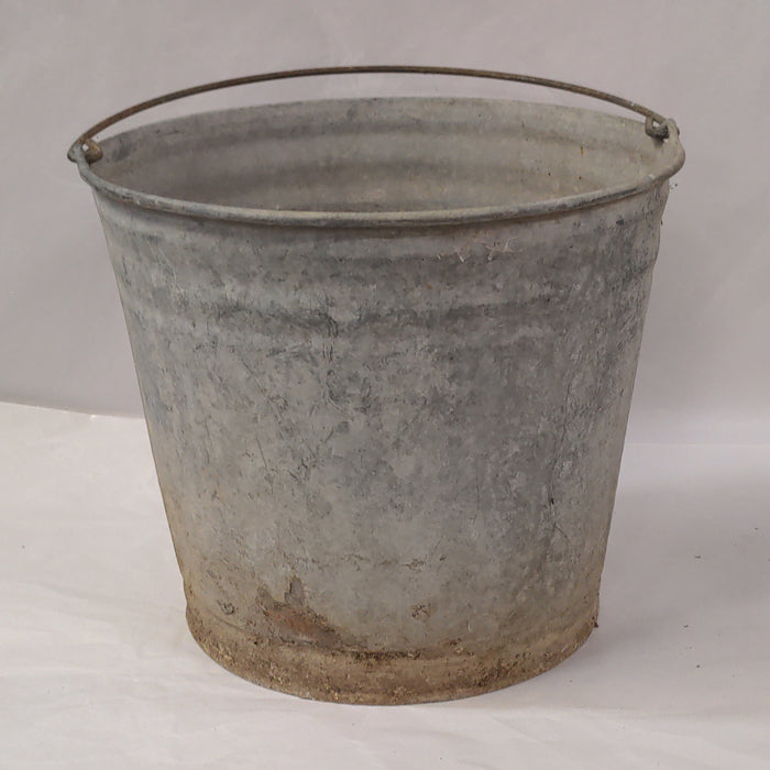 OLD GALVANIZED PAIL