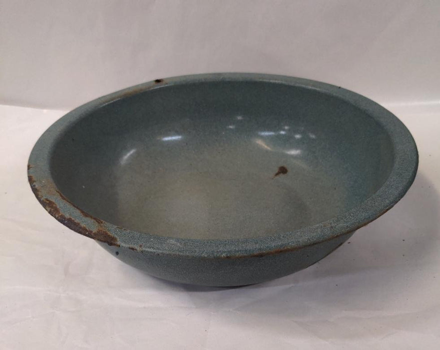 ENAMELWARE WASH PAN AS FOUND