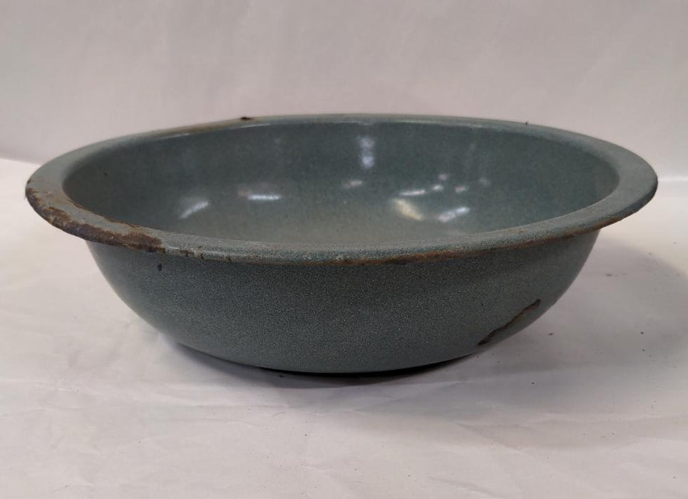 ENAMELWARE WASH PAN AS FOUND
