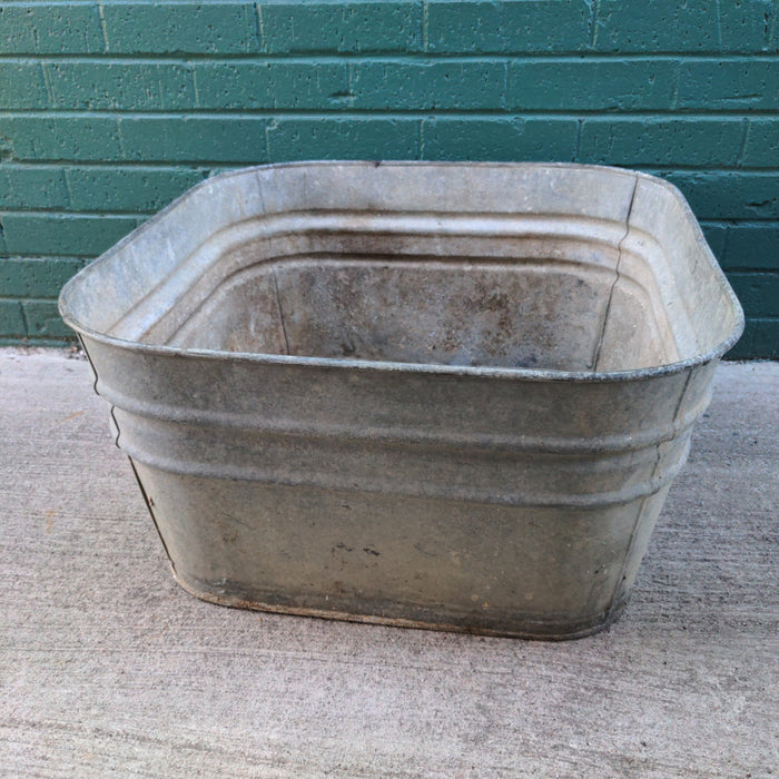 GALVANIZED WASH TUB