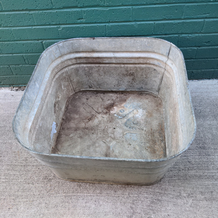 GALVANIZED WASH TUB