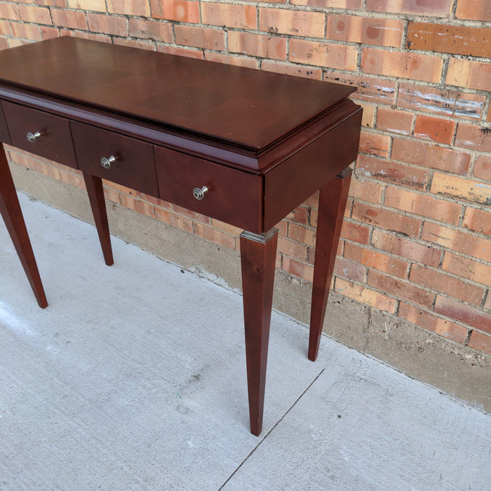 MODERN CONSOLE TABLE WITH AS FOUND TOP