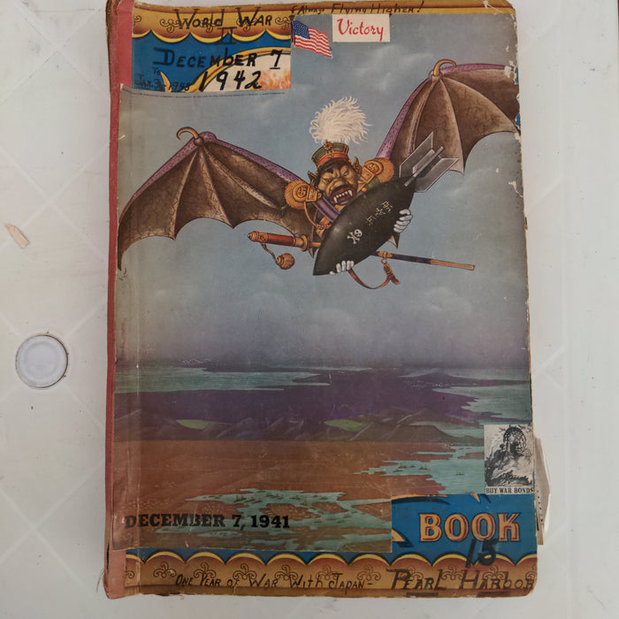 WORLD WAR II SCRAPBOOK DECEMBER 7TH, 1941