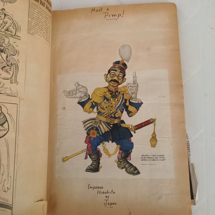 WORLD WAR II SCRAPBOOK DECEMBER 7TH, 1941