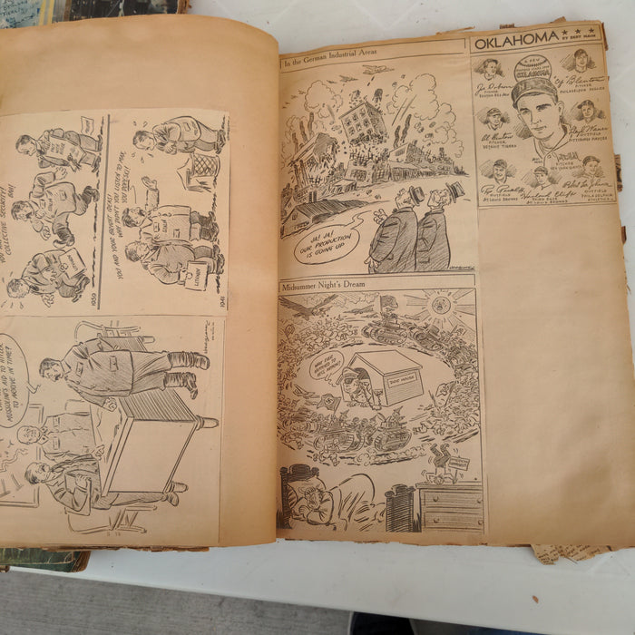 WORLD WAR II SCRAPBOOK. NEW RUSSO GERMAN WAR