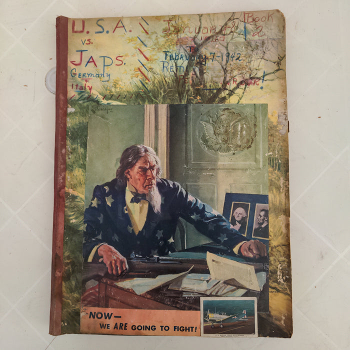WORLD WAR II SCRAPBOOK USA VERSUS JAPS