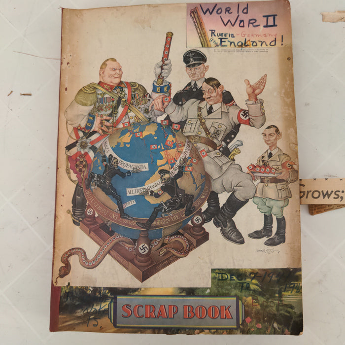 WORLD WAR II SCRAPBOOK RUSSIA AND ENGLAND