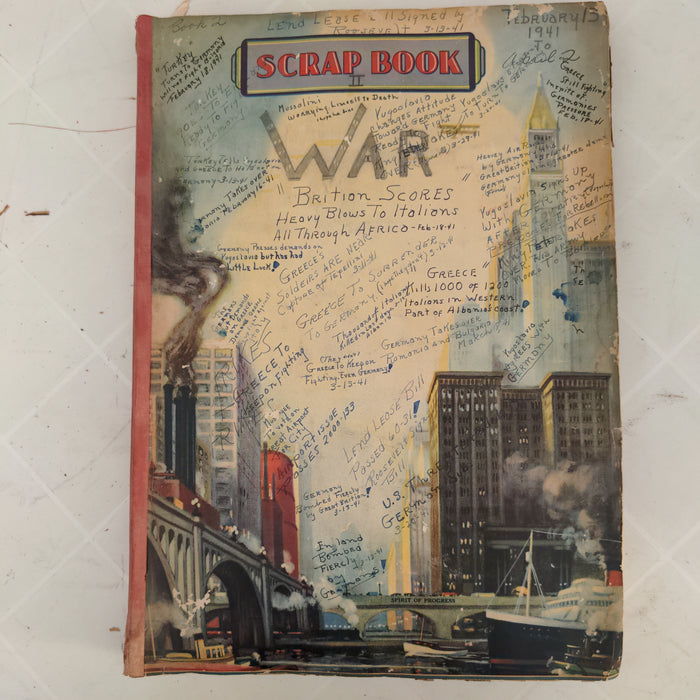 WORLD WAR II SCRAPBOOK BRITAIN SCORES