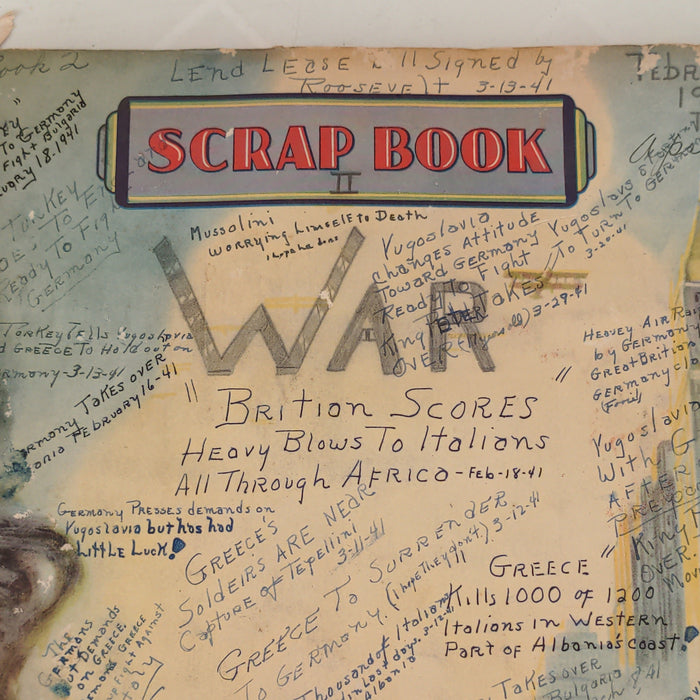 WORLD WAR II SCRAPBOOK BRITAIN SCORES