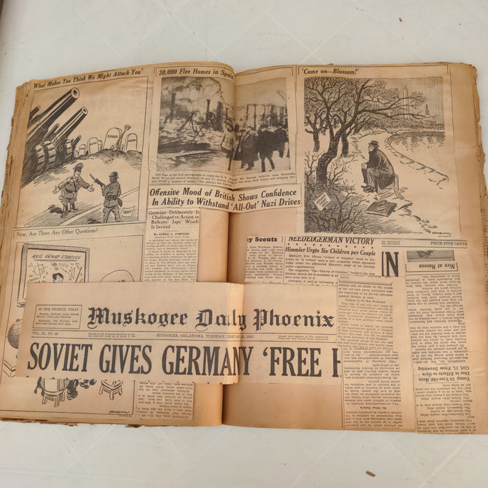 WORLD WAR II SCRAPBOOK BRITAIN SCORES