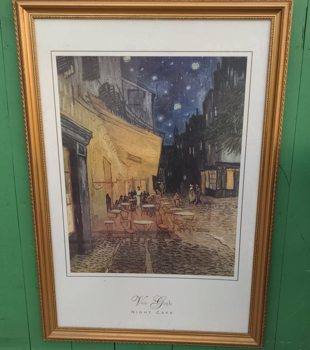 LARGE PRINT OF VAN GOGH'S NIGHT CAFE