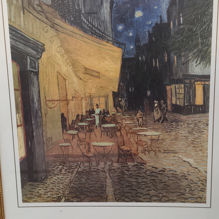 LARGE PRINT OF VAN GOGH'S NIGHT CAFE