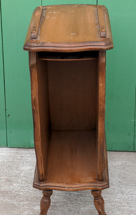 TINY TELEPHONE AND TELEPHONE BOOK STAND