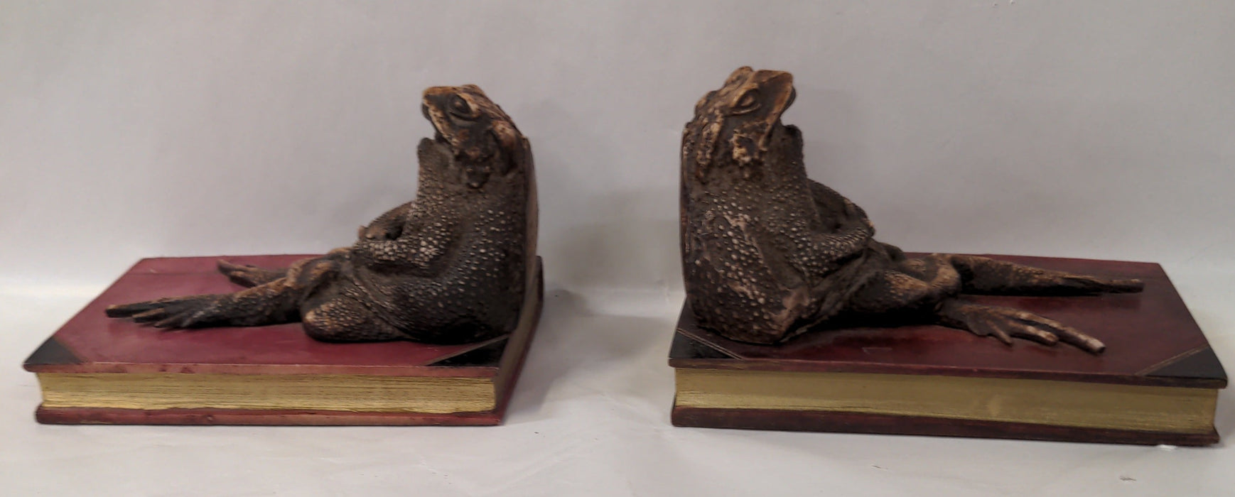 FROG BOOKENDS