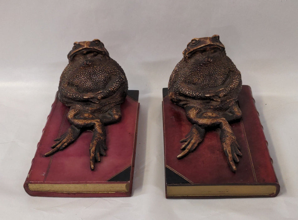 FROG BOOKENDS