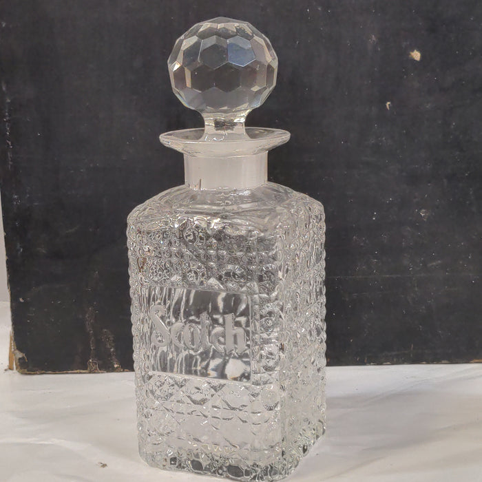 VINTAGE SCOTCH DECANTER