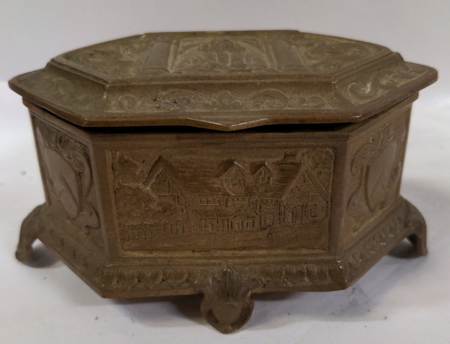 SMALL BRONZE TRINKET BOX