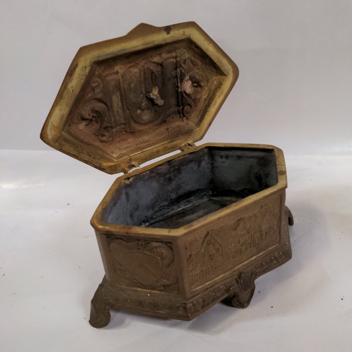 SMALL BRONZE TRINKET BOX