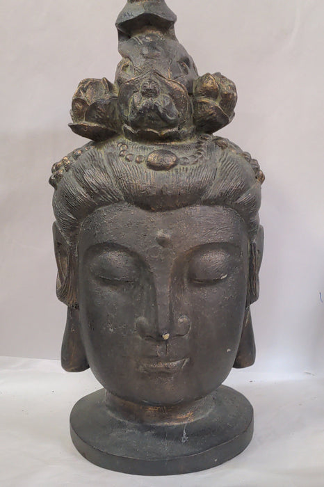 LARGE COMPOSITION BUDDHA HEAD