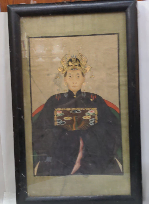 CHINESE EMPRESS WATERCOLOR