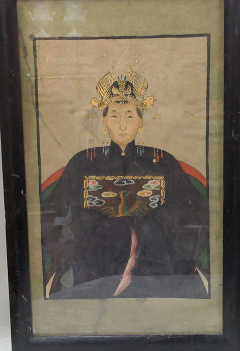 CHINESE EMPRESS WATERCOLOR