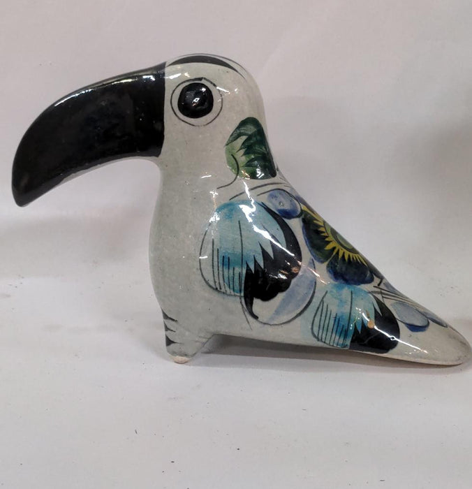 SMALL POTTERY TOUCAN - MADE IN MEXICO