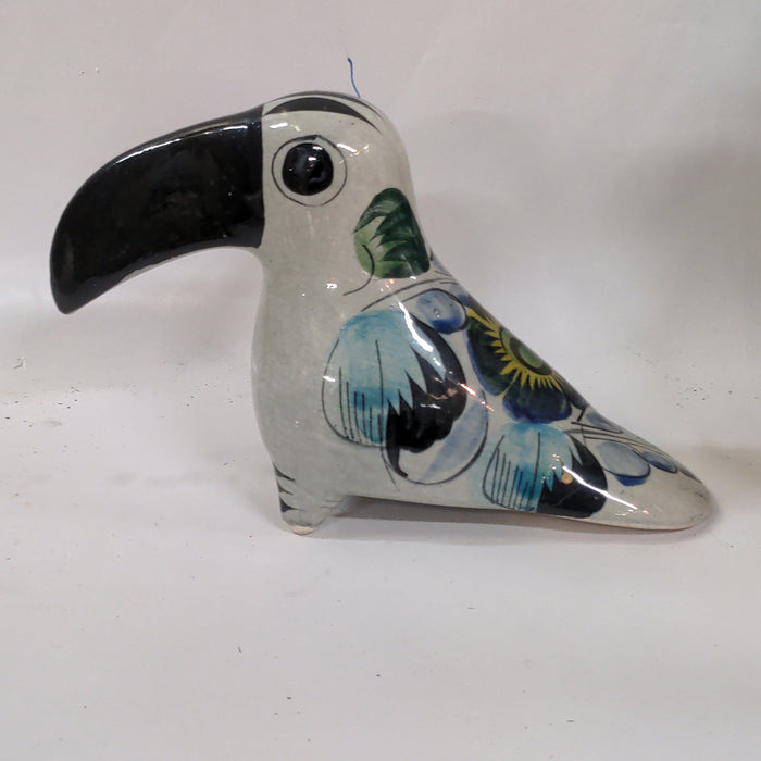 SMALL POTTERY TOUCAN - MADE IN MEXICO