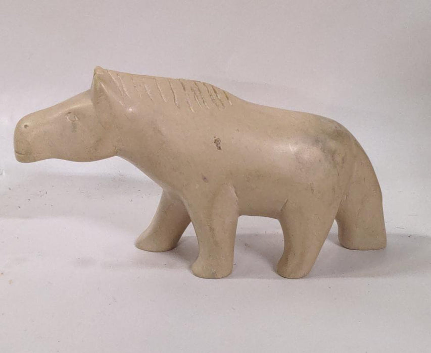CARVED STONE RHINO-MADE IN KENYA