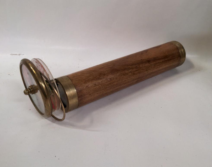 WOOD & BRASS KALEIDOSCOPE
