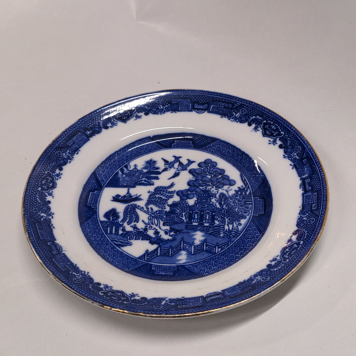 6.5" BLUE WILLOW PLATE