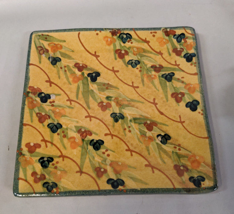 GLAZED TERRACOTTA TRAY-PROVENCE FRANCE